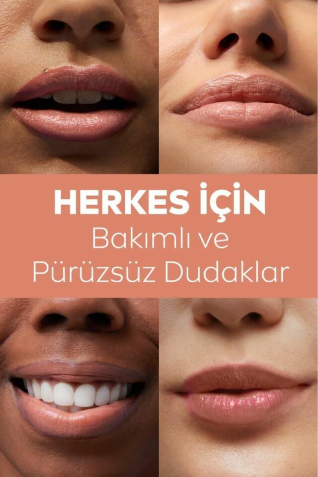 Nivea Lip Balm Bakımlı ve Renkli Dudak Balmı Nude 4,8Gr Spf30,Doğal Yağlar,E Vitamini,Dudak Ve Yanaklar Için