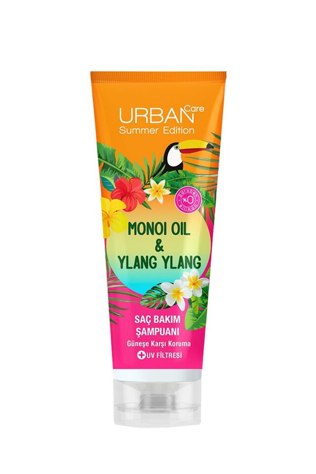 Urban Care Urban Summer Edition Monoi Oil & Ylang Ylang Saç Bakım Şampuanı +Uv Filtresi 250ML