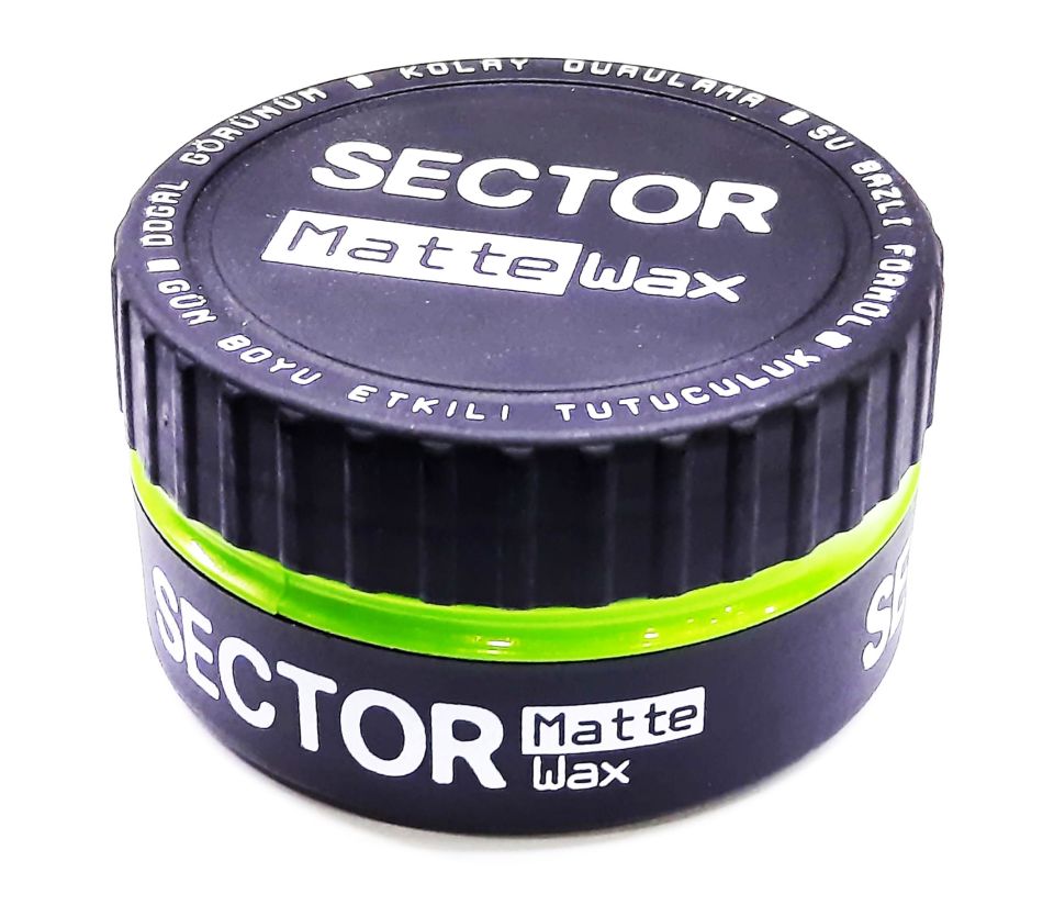 Sector Süper Wax Fix Mania Matte Look Yeşil Clay 150 Ml