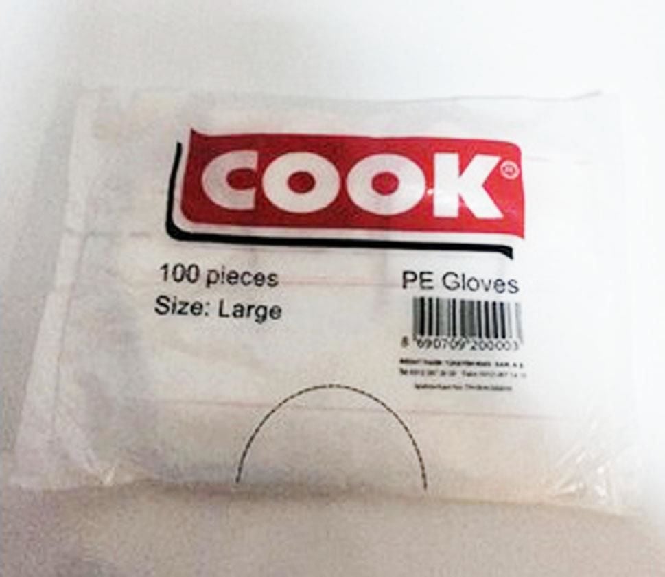Cook Şeffaf Eldiven 100 Lü