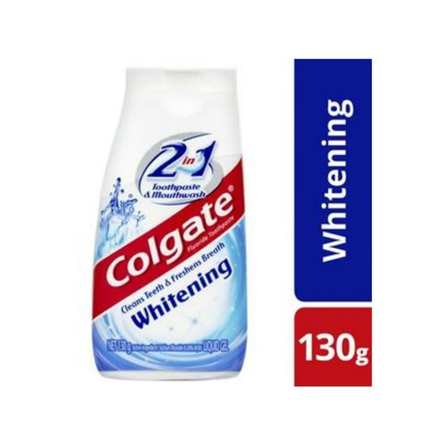 Colgate 2 in 1 Beyazlatıcı Jel Diş Macunu 130 G