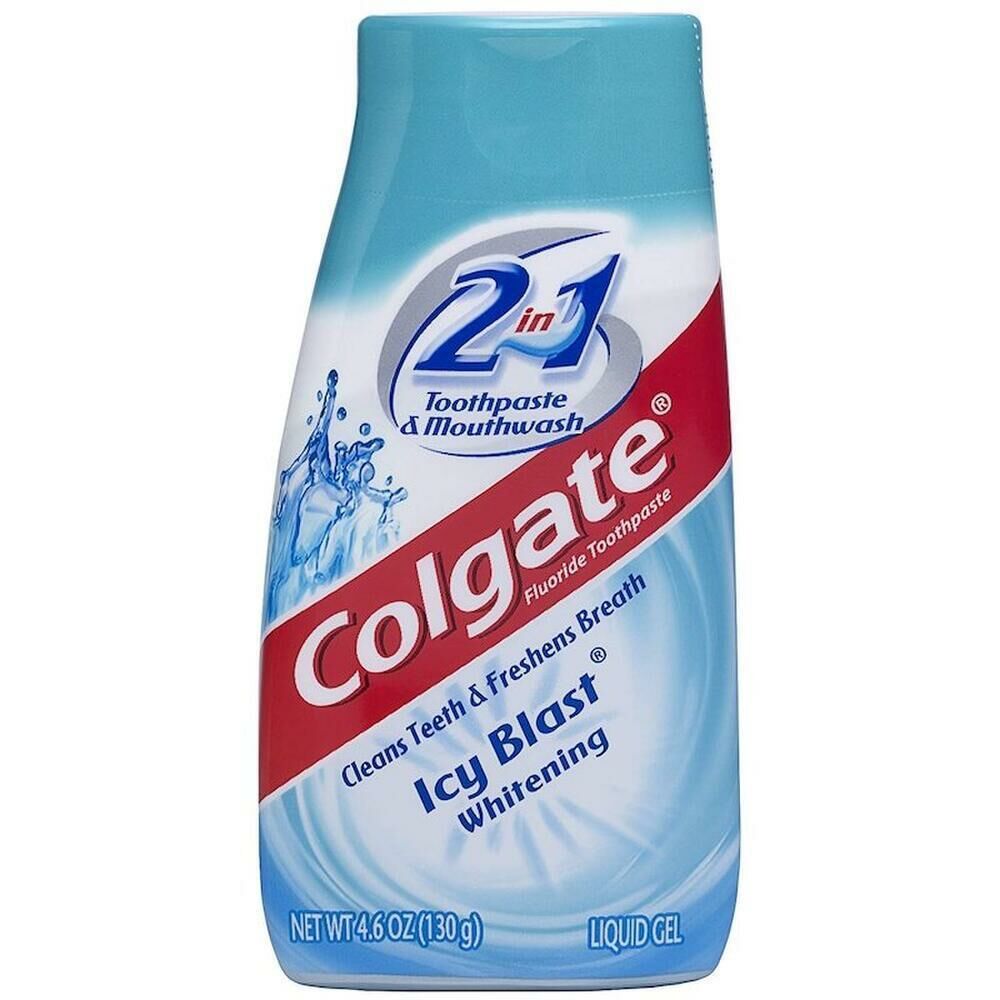 Colgate 2 in 1 Icy Blast Beyazlatıcı Jel Diş Macunu 130 G