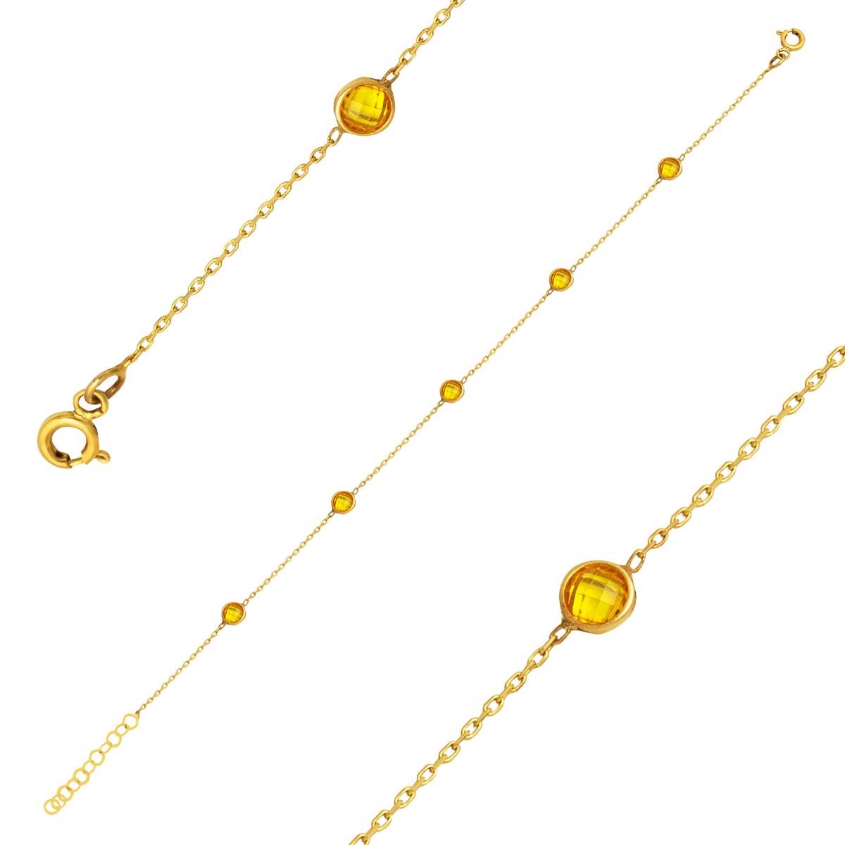 14 Ayar Altın Tiffany Bileklik
