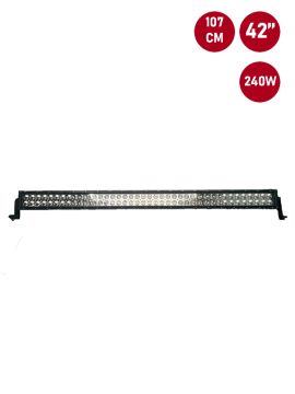 Uzaktan Kumandalı Turuncu Beyaz Led Bar 42 inch 240W