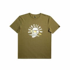 Quiksilver Qsrockinskull Erkek T-Shirt