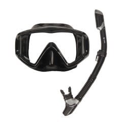 Subzero Code Maske Şnorkel Set - Siyah