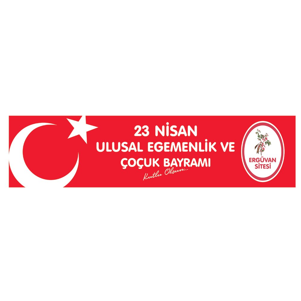 23 Nisan Ulusal Egemenlik ve Çocuk Bayramı Afişi