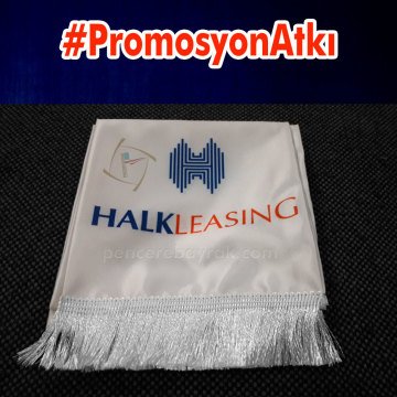 Kurumsal Baskılı Atkı - Halk Leasing