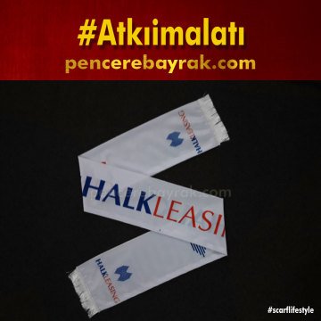 Kurumsal Baskılı Atkı - Halk Leasing