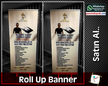 Roll Up Banner  85x200 cm Winil