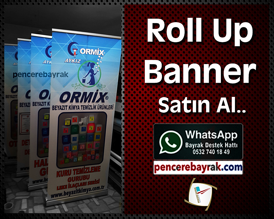 Roll Up Banner  85x200 cm Winil