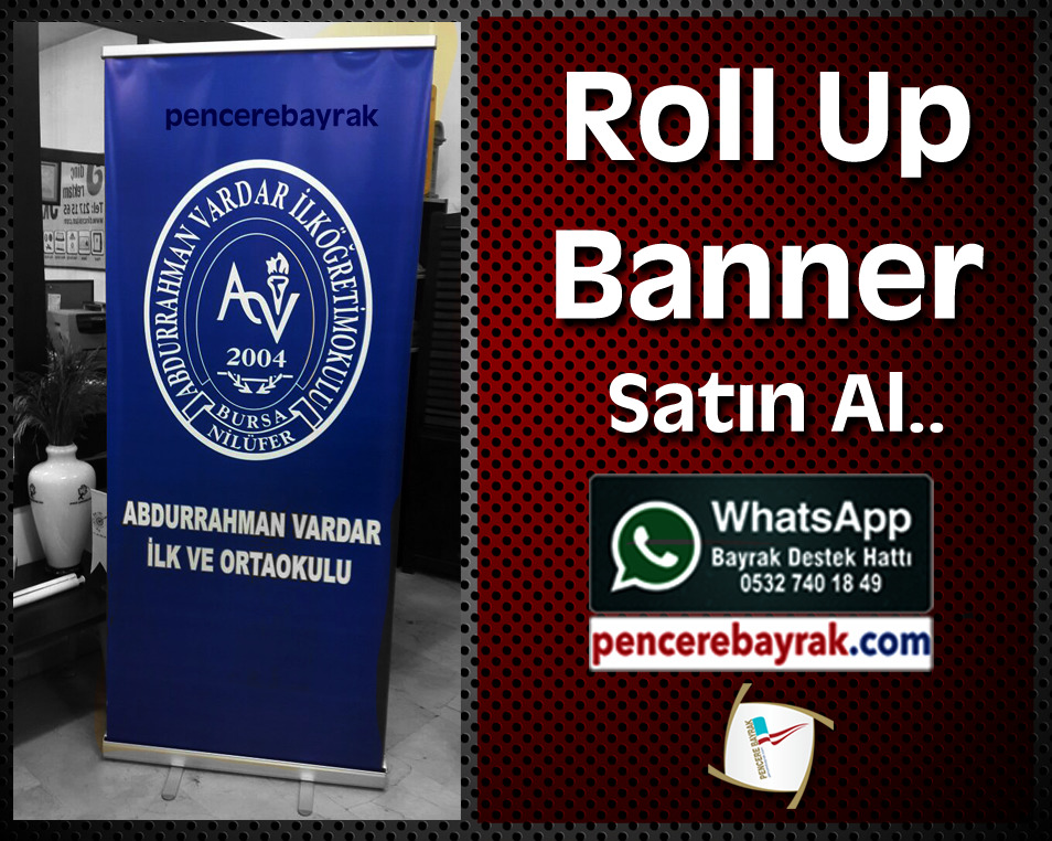 Roll Up Banner  85x200 cm Winil