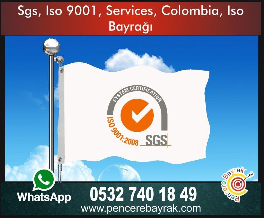 SGS-System Certification ISO 9001-2008 Gönder Bayrakları
