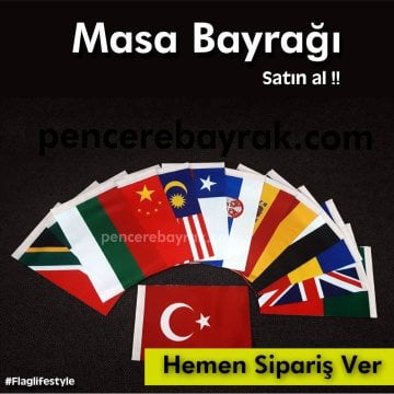 Masa Bayrak İmalatı