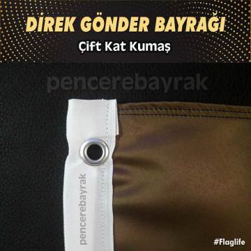 Özel Kumaş, Bayrak Dikimi