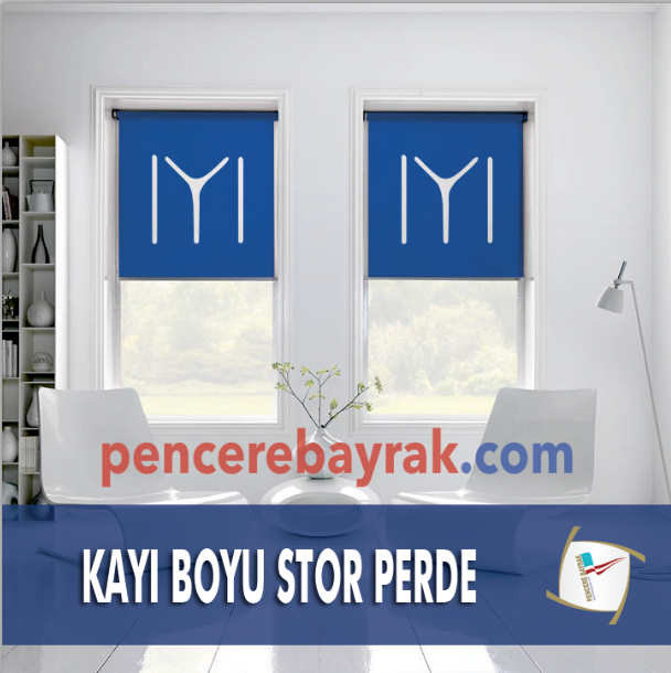 Kayı Boyu Diriliş Stor Perdesi 70x150 cm