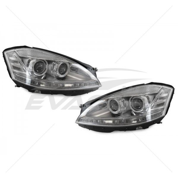 MERCEDES S SERİSİ W221 2006-2009 MODEL İÇİN 2010-2013 FAR SETİ