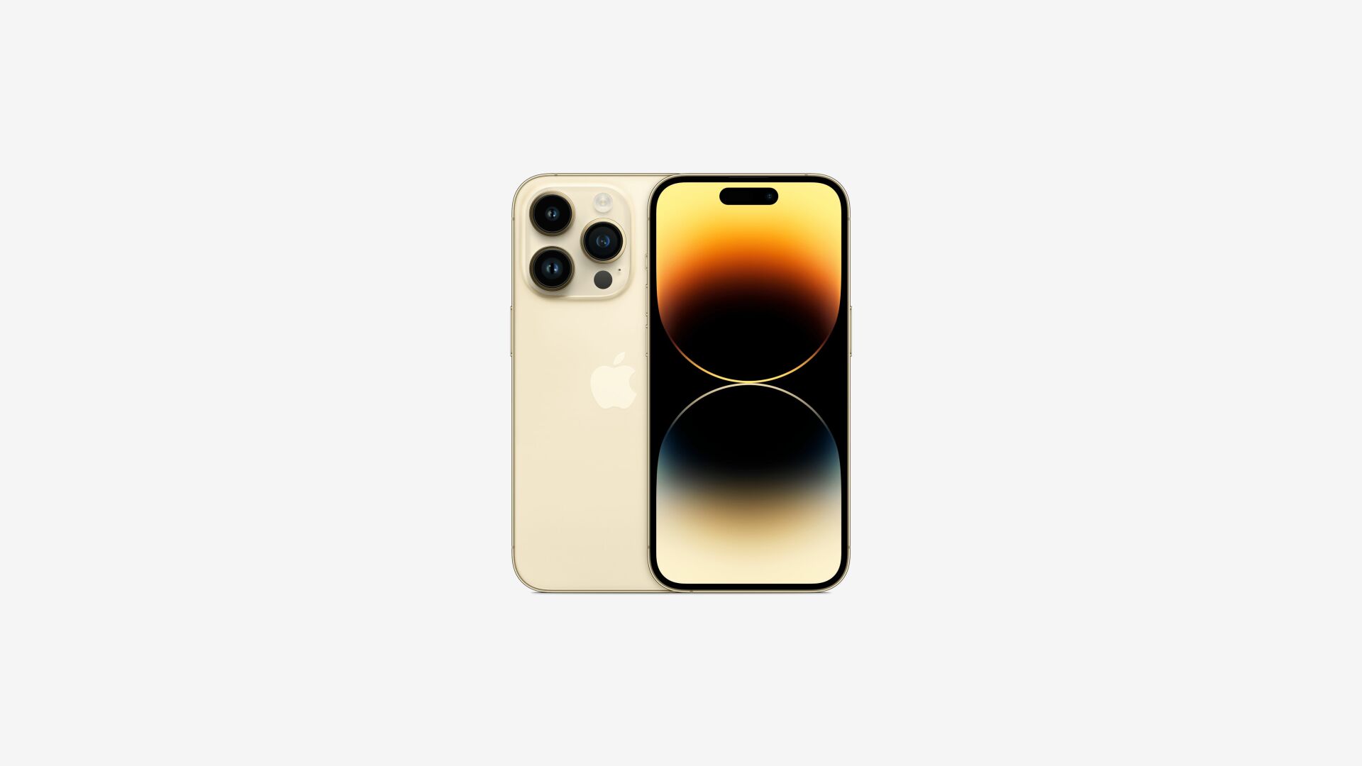 iPhone 14 Pro altın 6.1 inç ekran