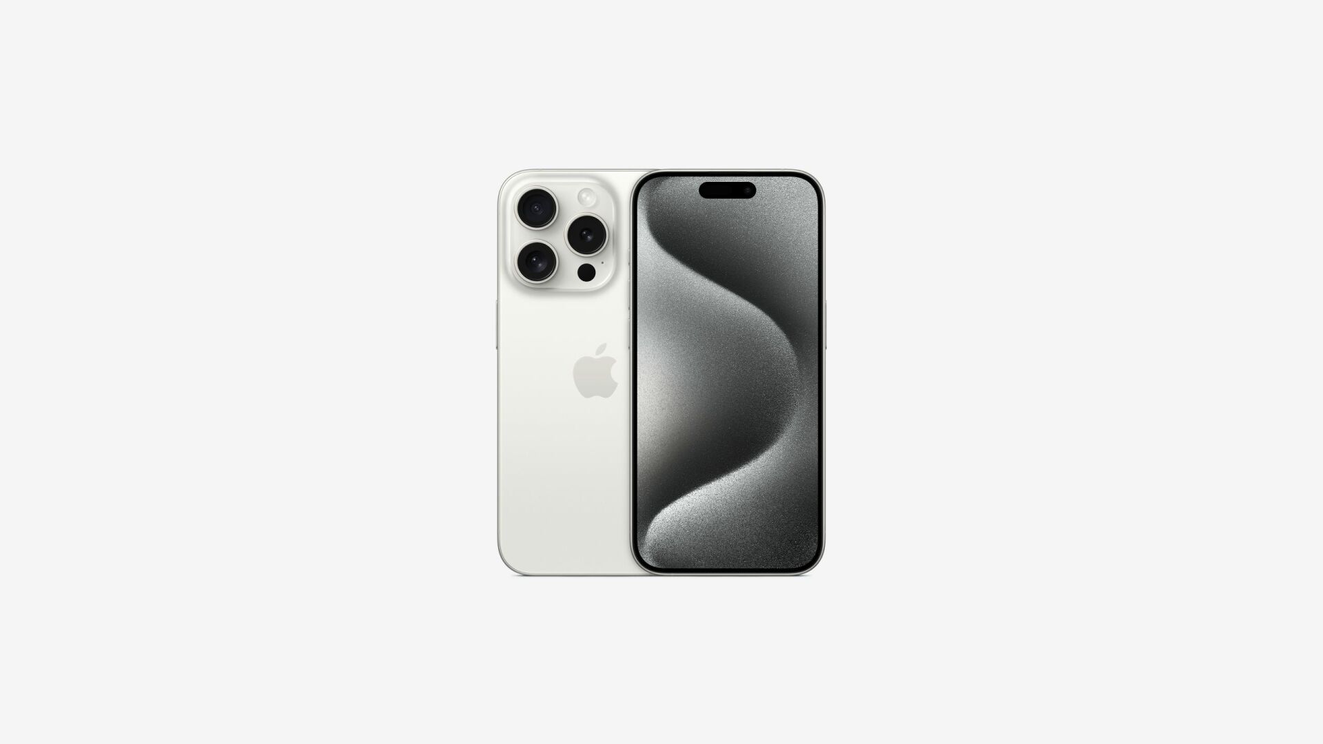 iPhone 15 Pro 6.1 inç ekran 128 gb beyaz Titanyum