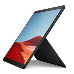 MS Surface Pro X SQ1  cpu   13''    2880 x 1920     8  gb ram, 256 GB  ssd  flash,  LTE Black (KHL-00004)  10/5  mp kamera, wireless: Bluetooth, WLAN, GPS, WWAN   Battery life (max.): 13 hours  Processor model: Microsoft SQ1 (ARM-based chipset) 2 x USB Ty