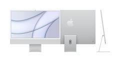 MGTF3TU/a   iMac (24 inç, M1, 2021)  4.5K M1 8CPU, 7GPU, 256GB SSD - Gümüş  paket açık