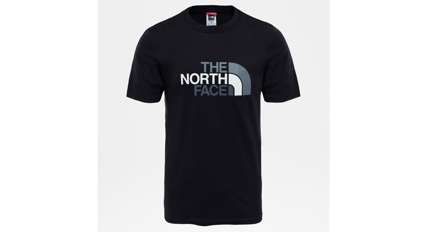 The North Face M S/S Easy Tee EU Tnf Black Erkek Tişört