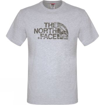 The North Face M  S S Woodcut Dome Tee Erkek
