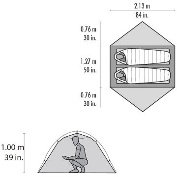 MSR Hubba Hubba NX Tent v7 Green