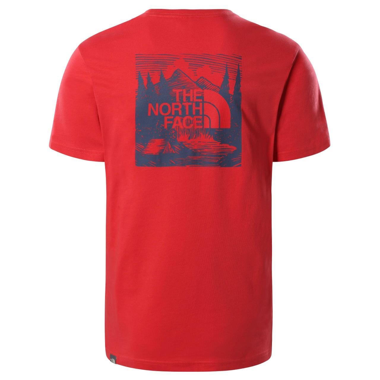 The North Face Redbox Celebration Tee Erkek T-Shirt Red
