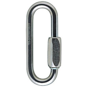 PETZL GO Oval Mağaracı Çelik Karabina P15