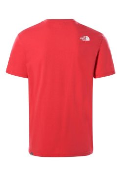 The North Face Simple Dome Erkek T-Shirt Kırmızı