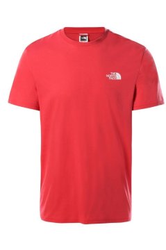 The North Face Simple Dome Erkek T-Shirt Kırmızı