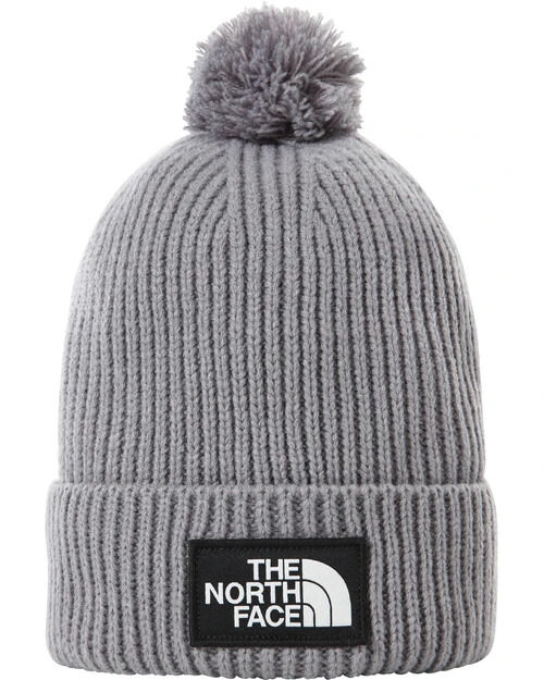 The North Face Logo Box Pom Beanie Unisex Bere