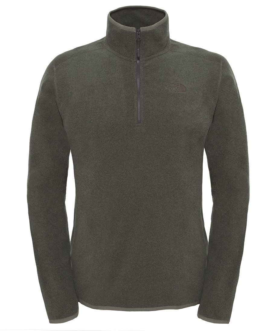 The North Face  M 100 Glacier 1/4 Zip Erkek Polar Patikada geçen soğuk günler için sıcak ve güvenilir bir katman ürünü