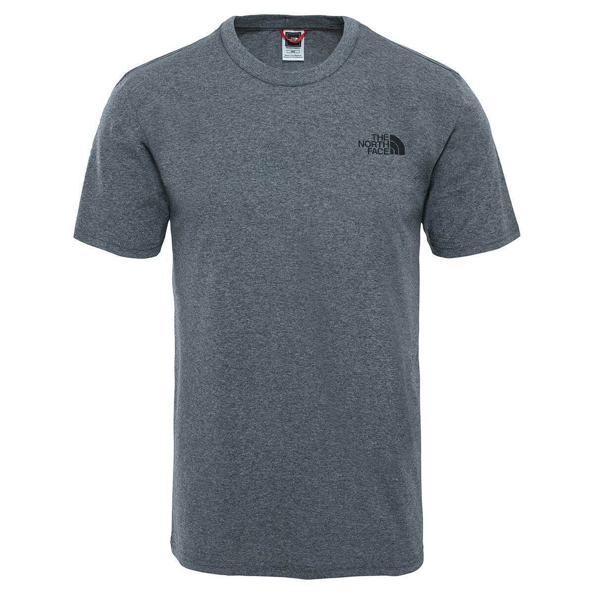 The North Face M S/S Simple Dome Tee EU Erkek Tişört Sıcak yaz günleri için hafif katman