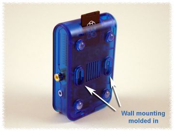 ABS Enclosure Grey For Raspberry Pi (1593HAMPIGY)