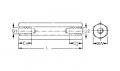 40mm Aralıyıcı Dişi/Dişi (DI5M3X40)