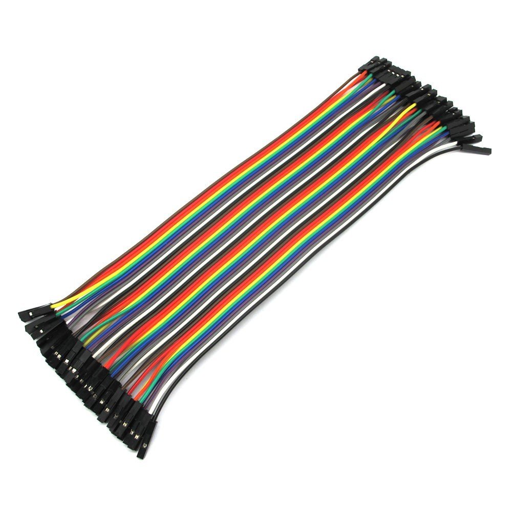 BreadBoard için Jumper Kablo 40 lı Dişi+Dişi (20cm)