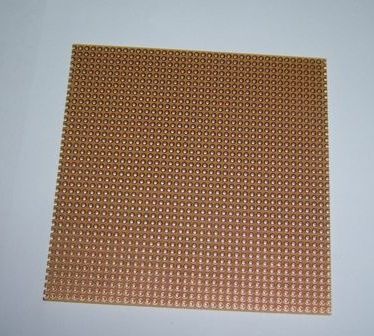 100x100mm Delikli Plaket (H25PR100)