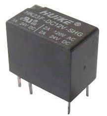 12V Küçük Tek Kontak Röle - HK23F-12