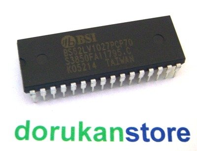 BS62LV1027PIP55 RoHS (Low Power SRAM 5V 128Kx8 )