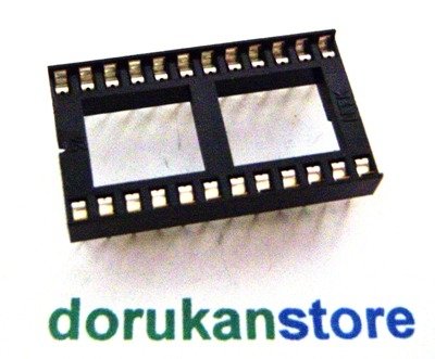 24 Pin IC Soket-15.24mm (20Ad Fiyatı)