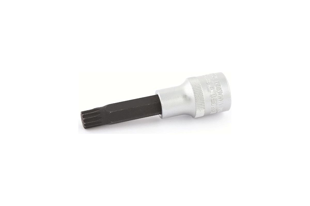 İzeltaş 1/2'' ON İKİ KÖŞE M 8 LOKMALI BİTS UÇ YİVLİ (60 MM) 1114064008