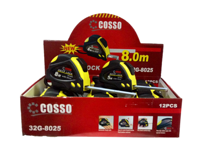 COSSO 32G-8025 8x25 ŞERİT METRE 12'Lİ PAKET