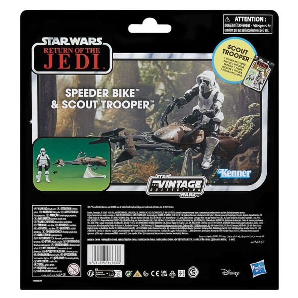 Star Wars: Return of the Jedi - Vintage Collection Speeder Bike Vehicle & Action Figure