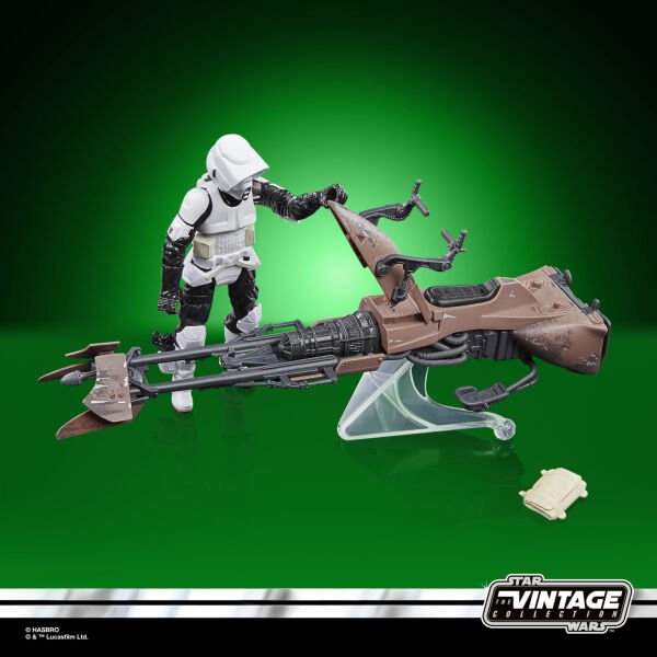 Star Wars: Return of the Jedi - Vintage Collection Speeder Bike Vehicle & Action Figure