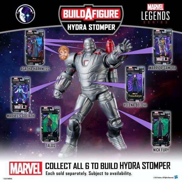 Secret Invasion - Marvel Legends Talos (Hydra Stomper BAF)