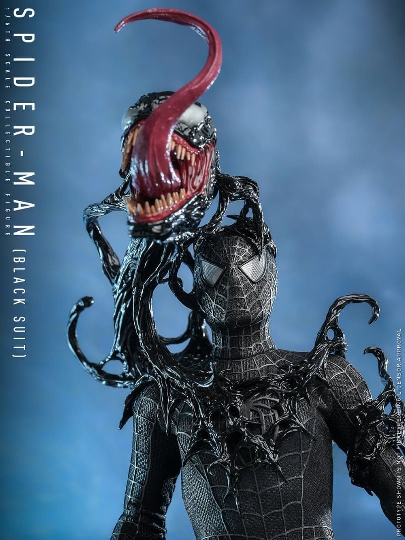 Spider-Man 3 - Spider-Man (Black Suit) 1/6 Scale Koleksiyon Figürü