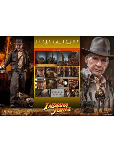 Indiana Jones and the Dial of Destiny - Indiana Jones (Deluxe Version) 1/6 Scale Koleksiyon Figürü