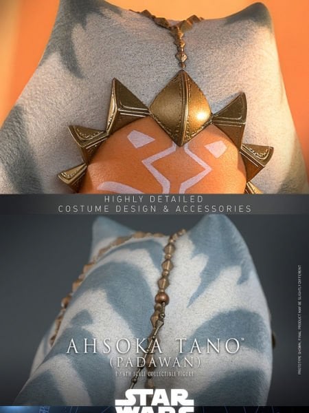 Star Wars: Ahsoka - Ahsoka Tano (Padawan) 1/6 Scale Koleksiyon Figürü